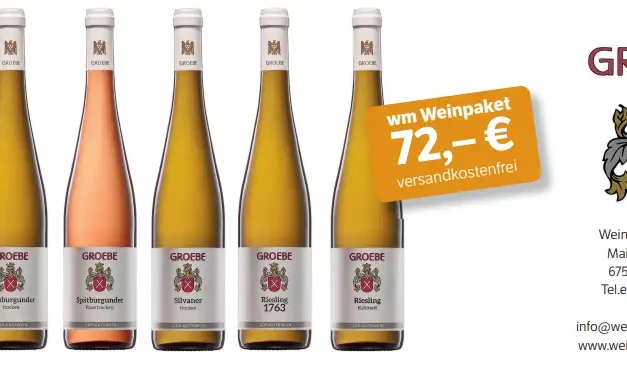 wm Weinpaket Weingut K. F. Groebe