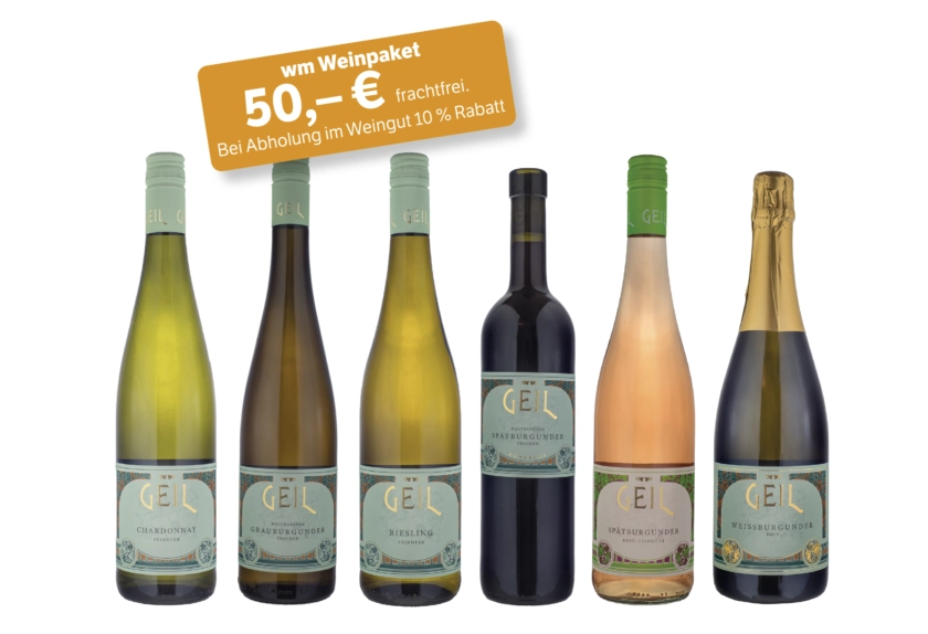 wm Weinpaket – Weingut Geil, Monzernheim