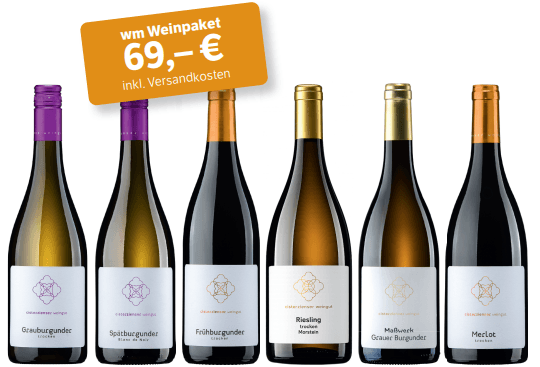 wm Weinpaket: Weingut Cisterzienser, Dittelsheim-Heßloch