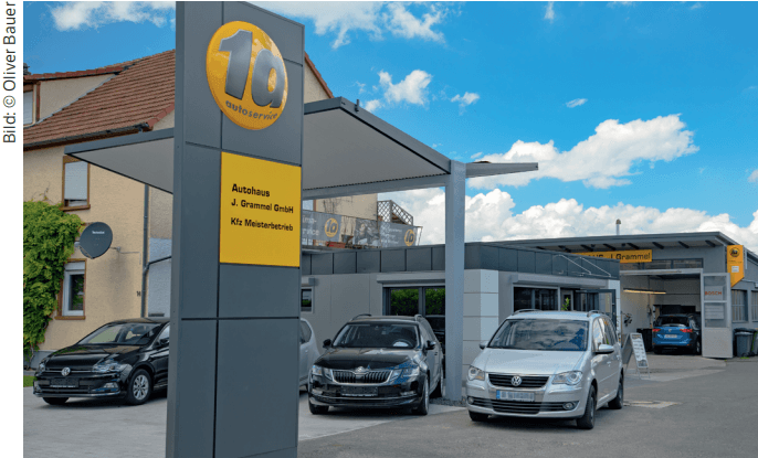 Ein Autohaus mit Blick in die Zukunft